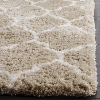 Safavieh Toronto Shag 602 Silver/Ivory Area Rug Detail Feature