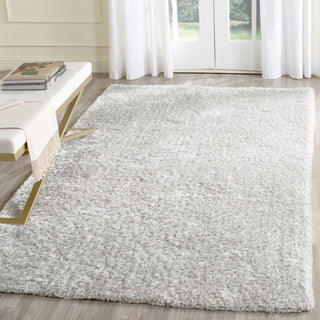 Safavieh Toronto Shag 711 Light Grey Area Rug Room Scene