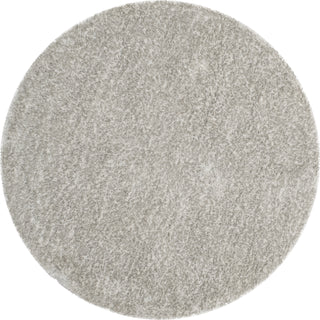 Safavieh Toronto Shag 711 Light Grey Area Rug Round