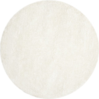 Safavieh Toronto Shag 711 White Area Rug Round