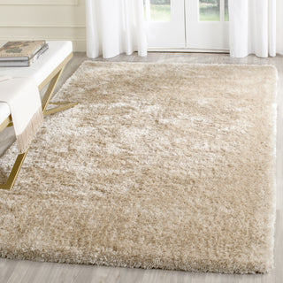 Safavieh Toronto Shag 711 Beige Area Rug Room Scene Feature