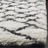 Safavieh Toronto Shag 723 Ivory/Dark Grey Area Rug Detail