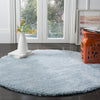 Safavieh Toronto Shag Bhg Light Blue Area Rug Room Scene Feature