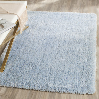 Safavieh Toronto Shag Bhg Light Blue Area Rug Room Scene