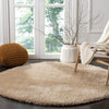 Safavieh Toronto Shag Bhg Beige Area Rug Room Scene