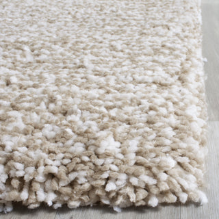 Safavieh Sgu-Ultimate Shag Ultimate 211 Sand/Ivory Area Rug Detail