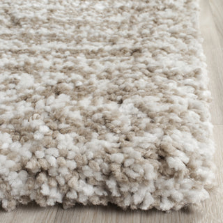 Safavieh Sgu-Ultimate Shag Ultimate 211 Sand/Ivory Area Rug Detail