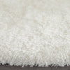 Safavieh Luxe Shag 160 Ivory Area Rug Detail