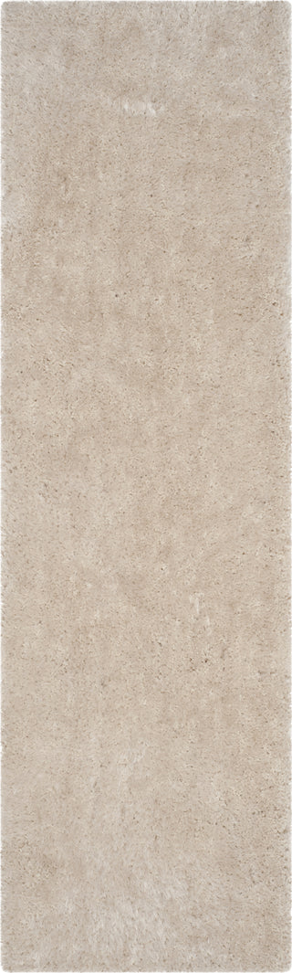 Safavieh Luxe Shag 160 Bone Area Rug Runner