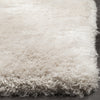 Safavieh Luxe Shag 160 Bone Area Rug Detail