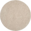 Safavieh Luxe Shag 160 Bone Area Rug Round