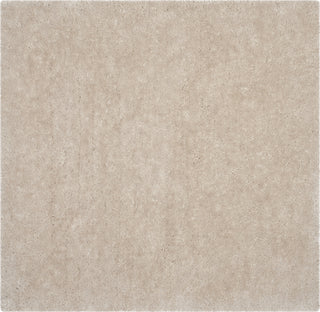 Safavieh Luxe Shag 160 Bone Area Rug Square