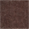 Safavieh Luxe Shag 160 Brown Area Rug Square