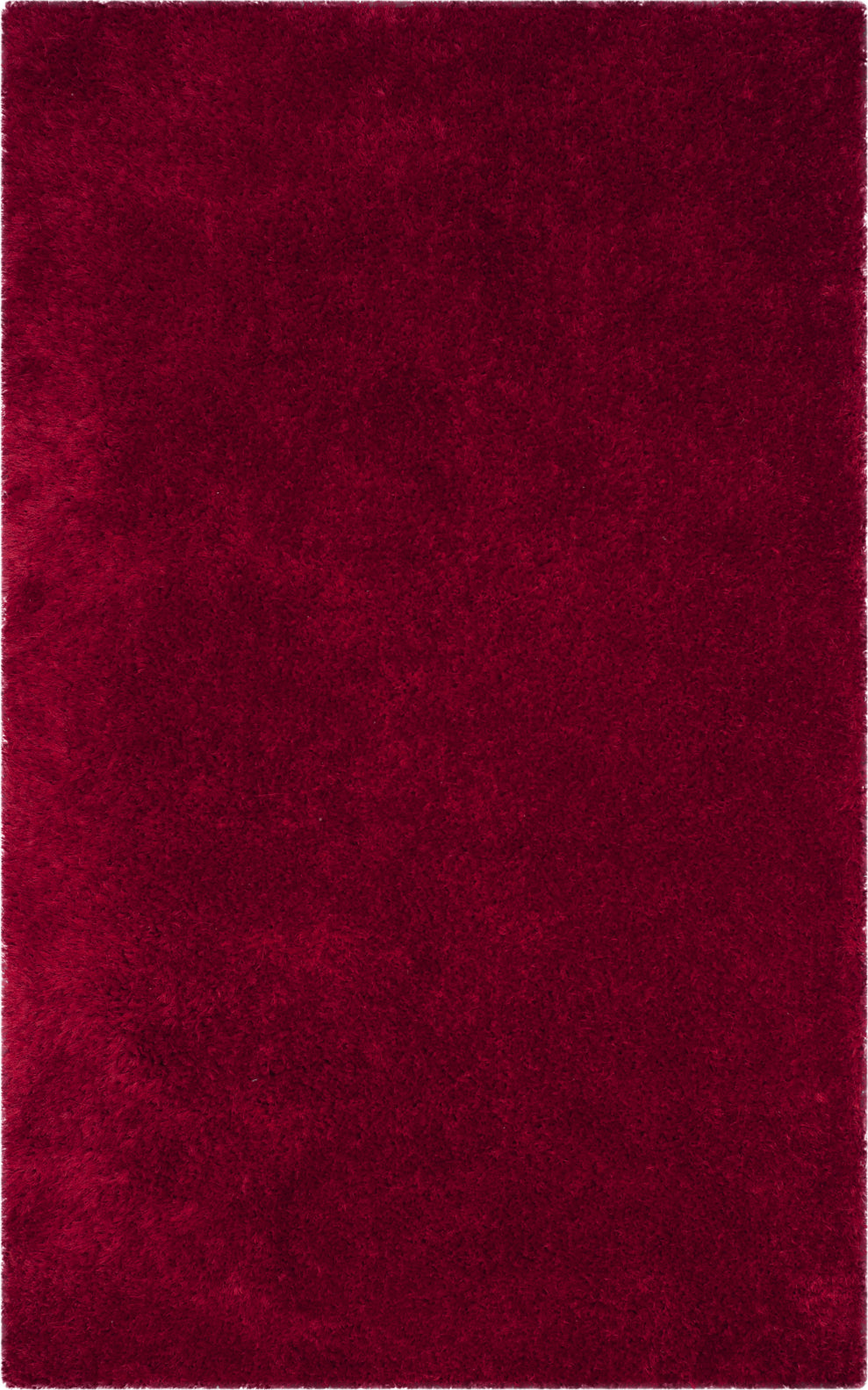 Safavieh Luxe Shag 160 Red Area Rug main image