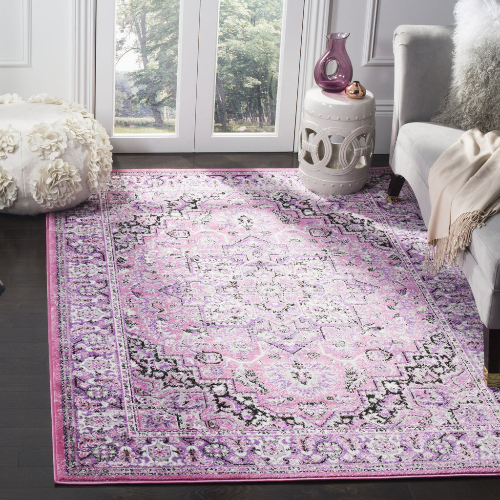 Safavieh Skyler SKY126N Pink/Ivory Area Rug – Incredible Rugs and Decor