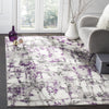 Safavieh Skyler SKY193R Grey/Purple Area Rug  Feature