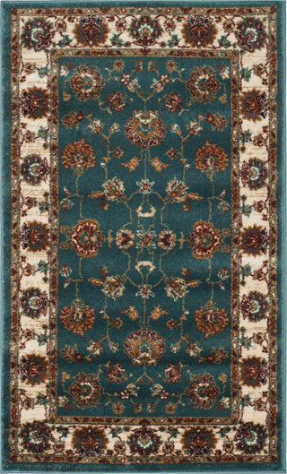 Safavieh Summit SMT292T Teal/Ivory Area Rug 