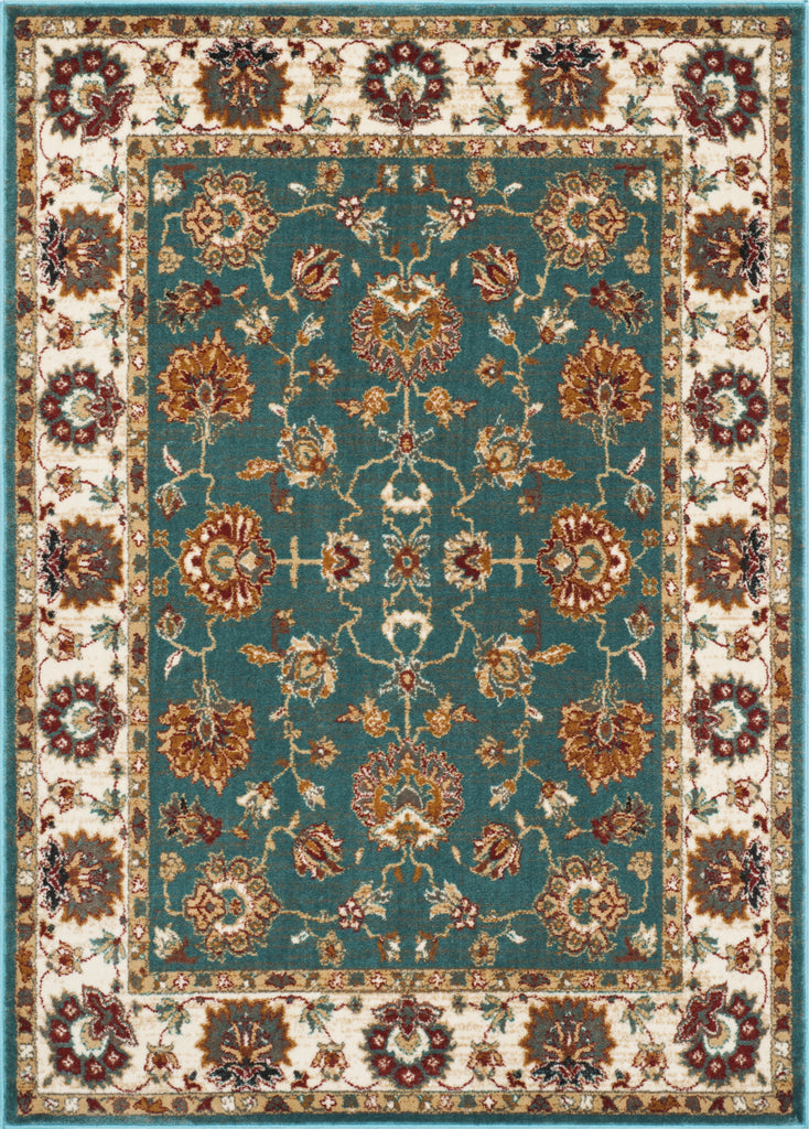 Safavieh Summit SMT292T Teal/Ivory Area Rug main image