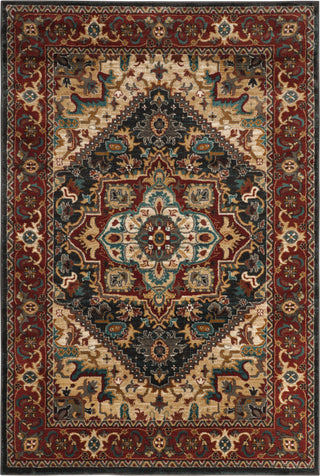 Safavieh Summit SMT293A Dark Grey/Red Area Rug main image