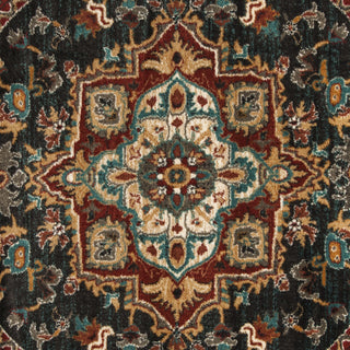 Safavieh Summit SMT293A Dark Grey/Red Area Rug 