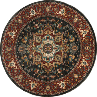 Safavieh Summit SMT293A Dark Grey/Red Area Rug 