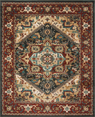 Safavieh Summit SMT293A Dark Grey/Red Area Rug 