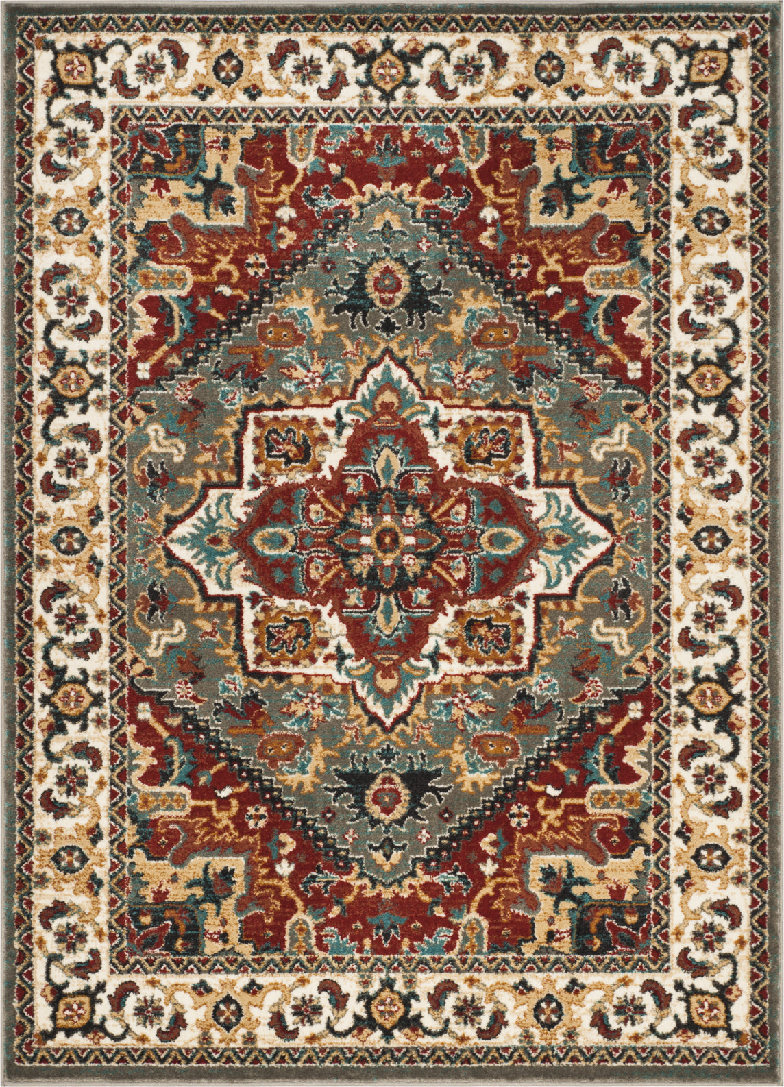 Safavieh Summit SMT293D Ivory/Ivory Area Rug – Incredible Rugs and Decor