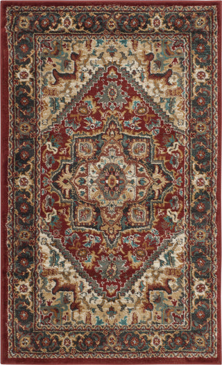 Safavieh Summit SMT293C Red/Dark Grey Area Rug 