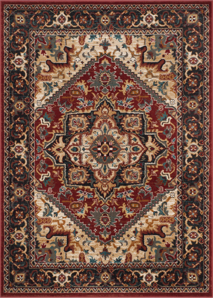 Safavieh Summit SMT293C Red/Dark Grey Area Rug main image