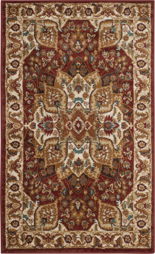 Safavieh Summit SMT295R Red/Ivory Area Rug 