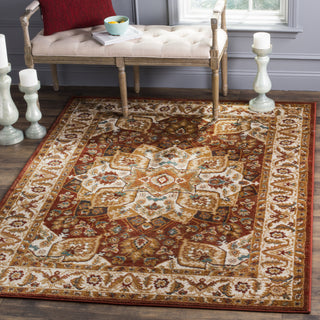 Safavieh Summit SMT295R Red/Ivory Area Rug  Feature