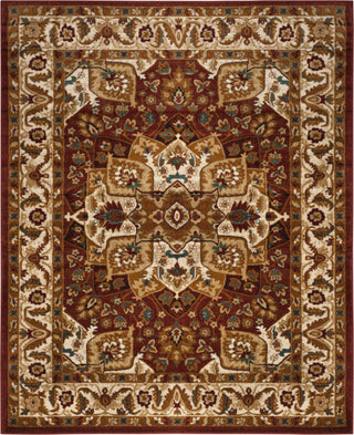 Safavieh Summit SMT295R Red/Ivory Area Rug 