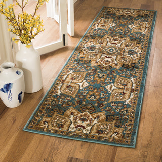 Safavieh Summit SMT295T Teal/Ivory Area Rug 