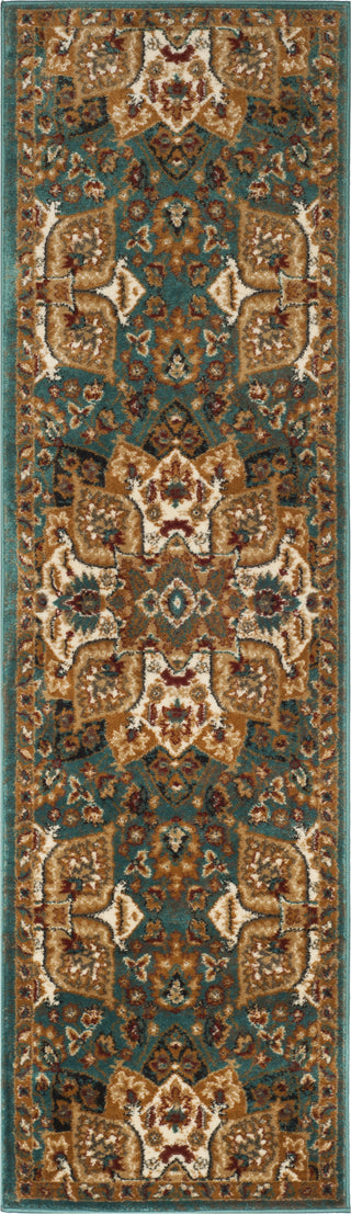 Safavieh Summit SMT295T Teal/Ivory Area Rug 