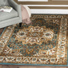 Safavieh Summit SMT295T Teal/Ivory Area Rug  Feature