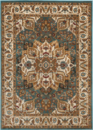 Safavieh Summit SMT295T Teal/Ivory Area Rug main image