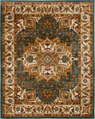 Safavieh Summit SMT295T Teal/Ivory Area Rug 