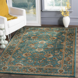 Safavieh Summit SMT297L Teal/Teal Area Rug  Feature