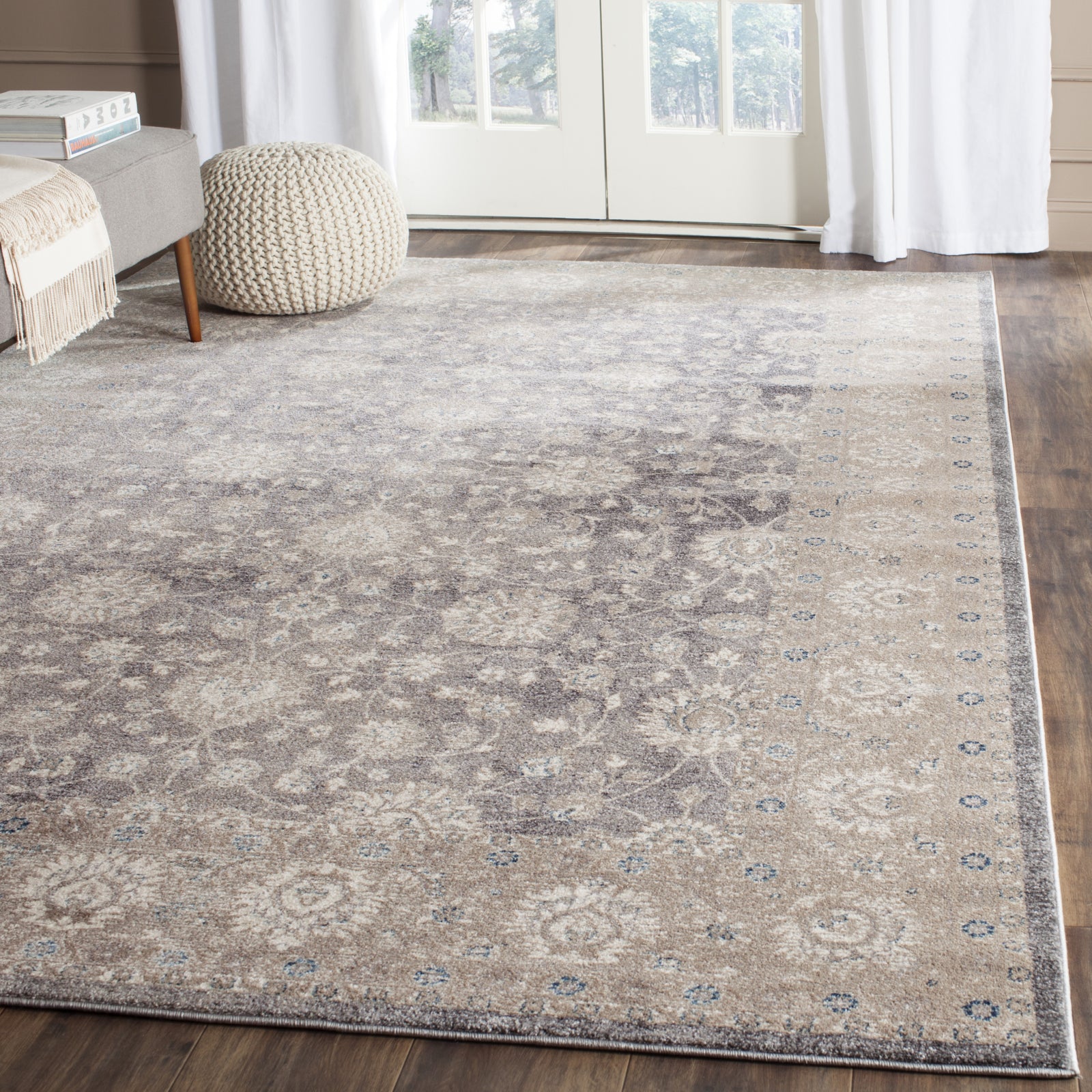 Safavieh Sofia SOF330B Light Grey/Beige Area Rug – Incredible Rugs