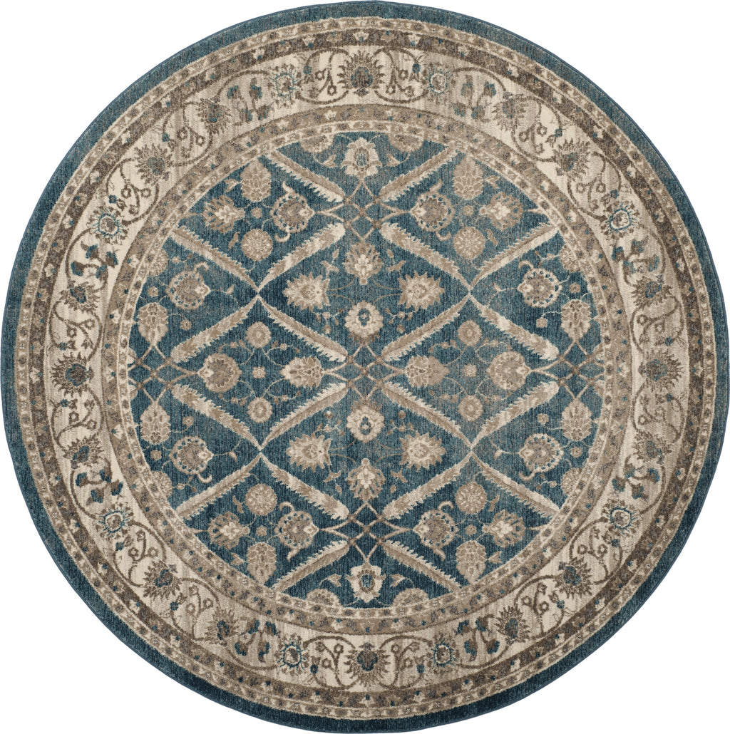Safavieh Sofia SOF378C Blue/Beige Area Rug Incredible Rugs and Decor