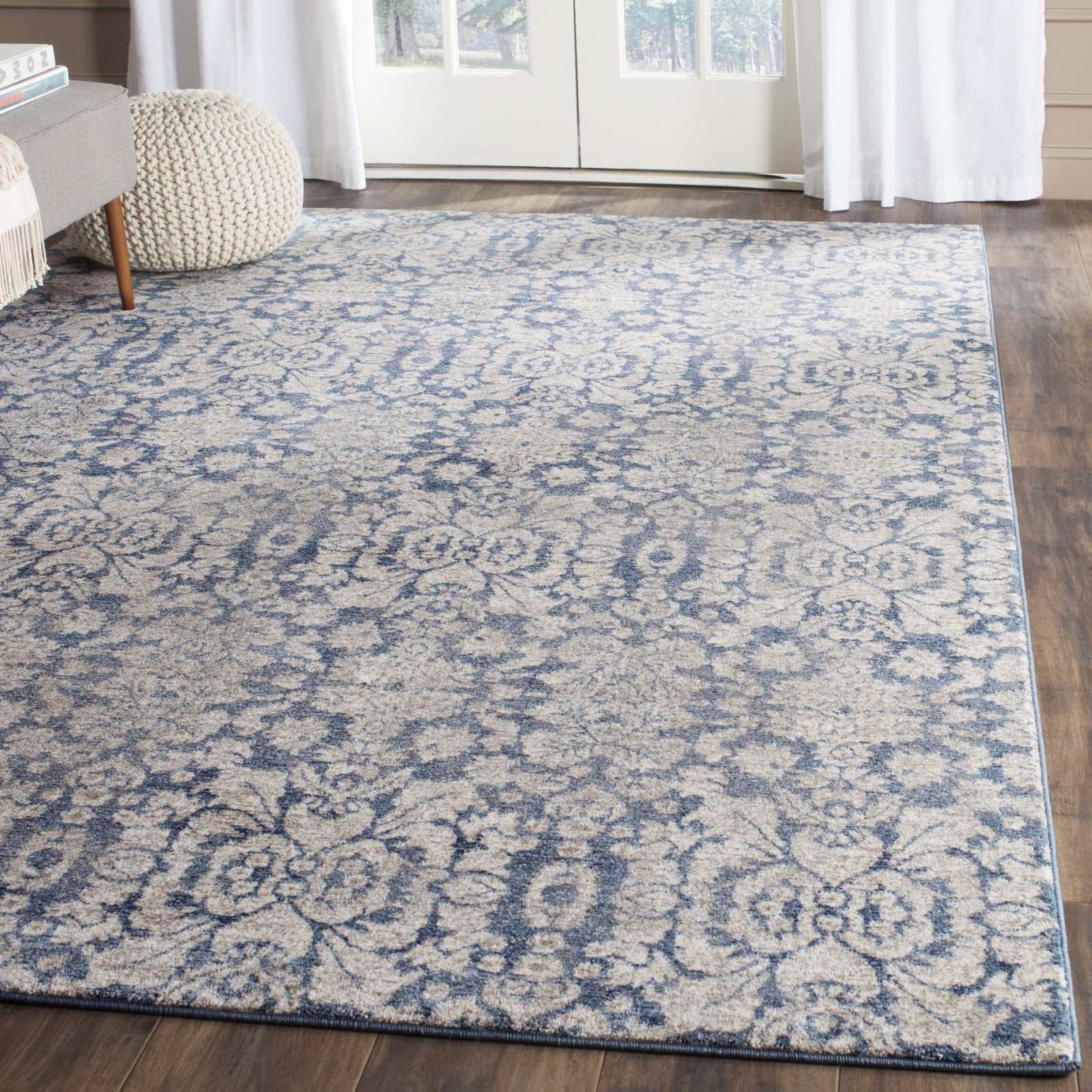 Safavieh Sofia SOF381C Blue/Beige Area Rug – Incredible Rugs and Decor