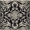Safavieh Soho Viscount Black/Ivory Area Rug Square