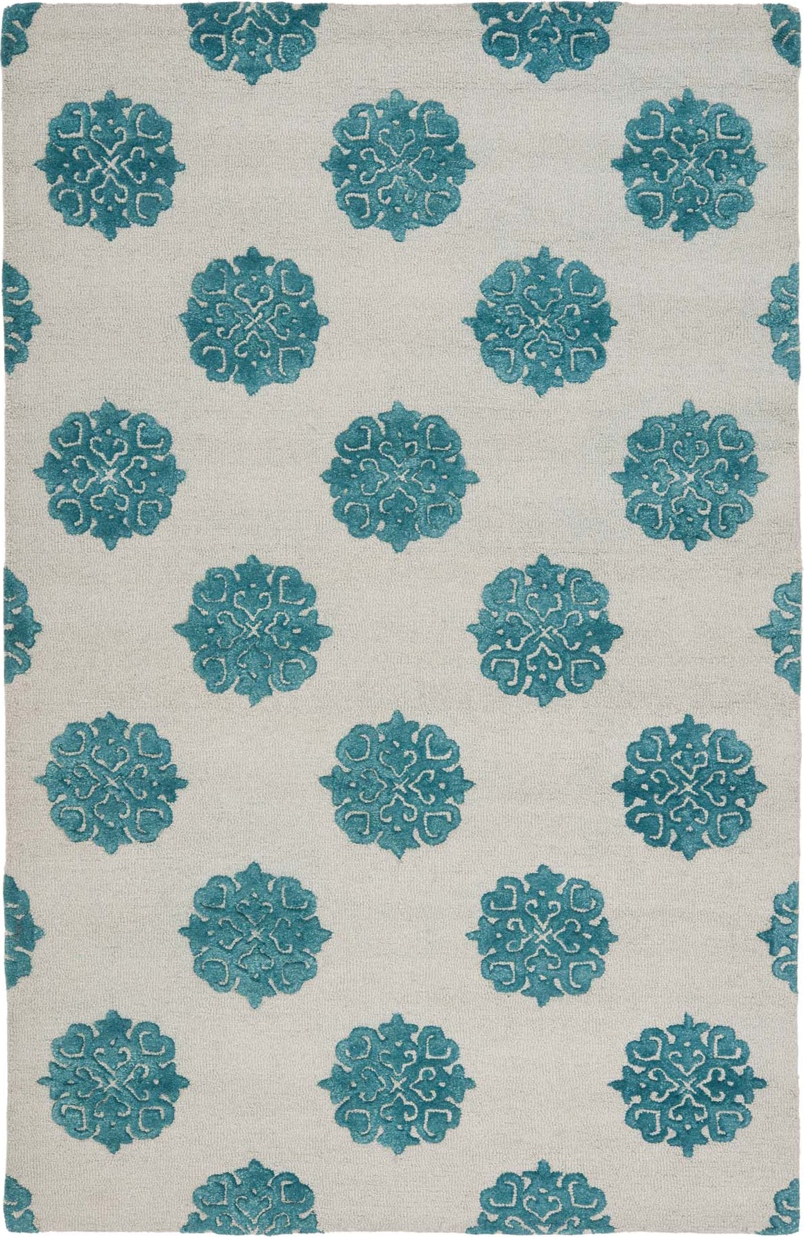 Safavieh Soho Soh213 Ivory/Light Blue Area Rug main image