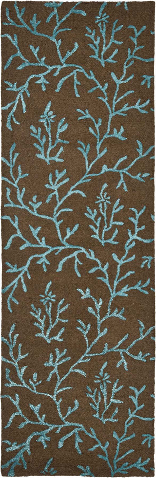 Safavieh Soho Soh214 Brown/Light Blue Area Rug Runner