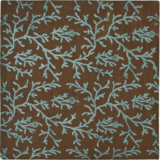 Safavieh Soho Soh214 Brown/Light Blue Area Rug Square