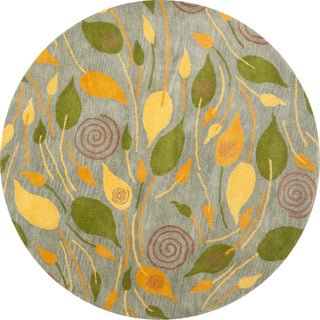 Safavieh Soho Soh217 Grey/Multi Area Rug Round