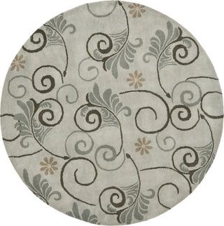 Safavieh Soho Soh220 Grey/Multi Area Rug Round