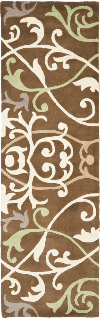 Safavieh Soho Soh256 Brown/Multi Area Rug Runner