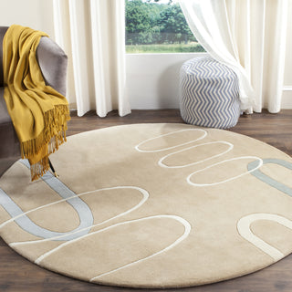 Safavieh Soho Soh301 Beige Area Rug Room Scene