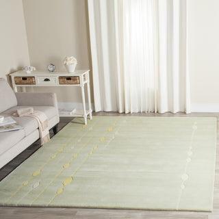 Safavieh Soho Soh303 Light Green Area Rug Room Scene